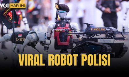 Masih Tahap Uji Coba, Ini Kata Kapolri Tentang Robot Polisi !