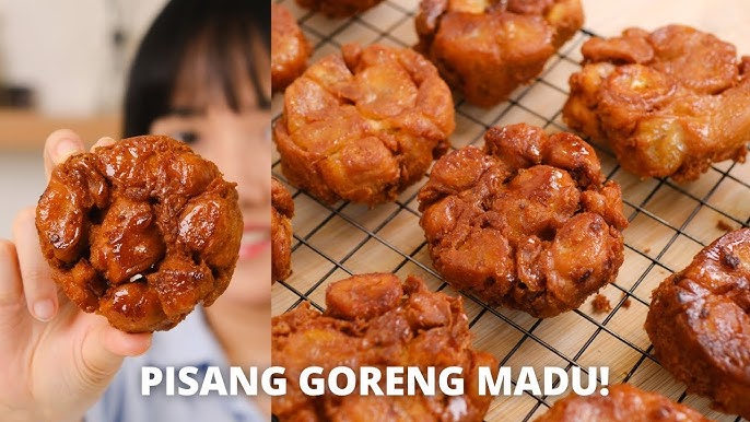 Pisang Goreng Madu, Camilan Manis Renyah Selalu Menggoda