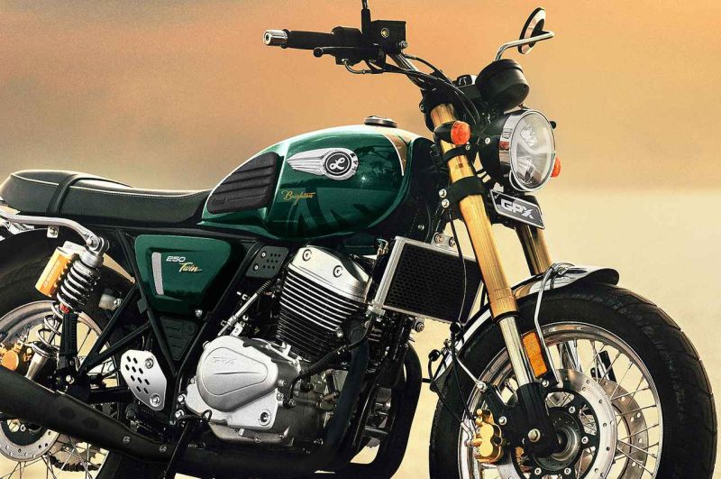 Motor Klasik Modern Premium Di Rancang Dengan Gaya Retro