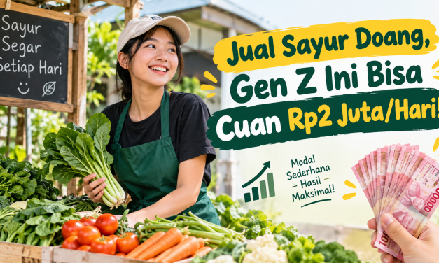Jual Sayur Doang, Gen Z Ini Bisa Cuan Rp2 Juta/Hari!