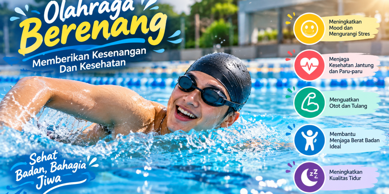 Olahraga Berenang Memberikan Kesenangan Dan Kesehatan