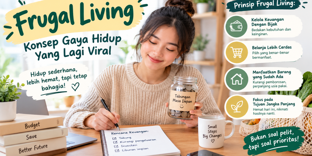 Frugal Living, Konsep Gaya Hidup Yang Lagi Viral