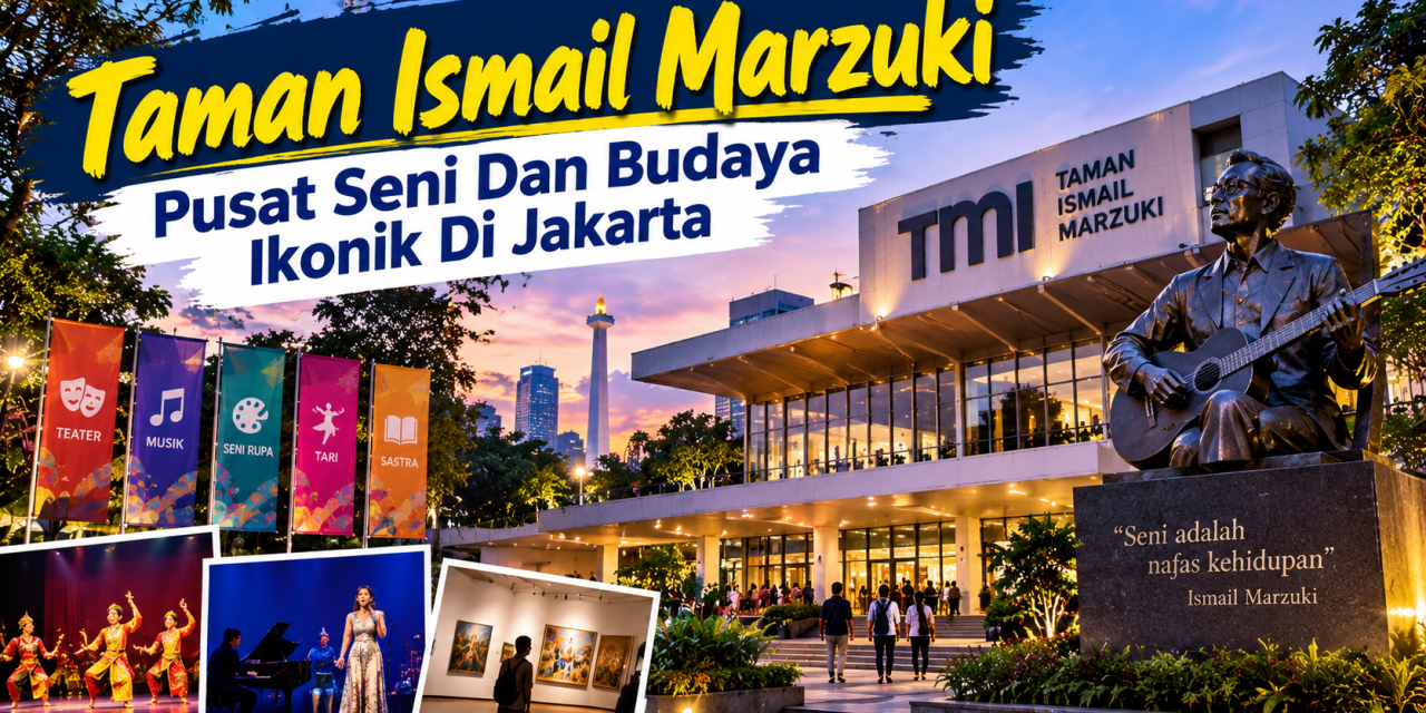 Taman Ismail Marzuki Pusat Seni Dan Budaya Ikonik Di Jakarta